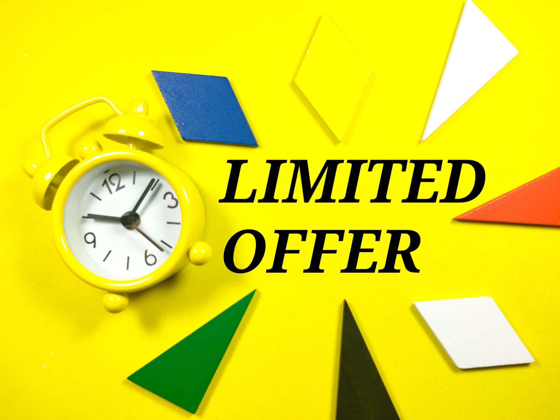 look out for last minute offers