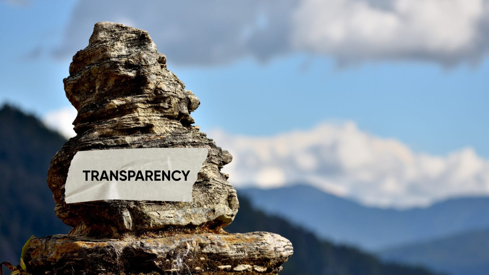 Transparency as a Cornerstone