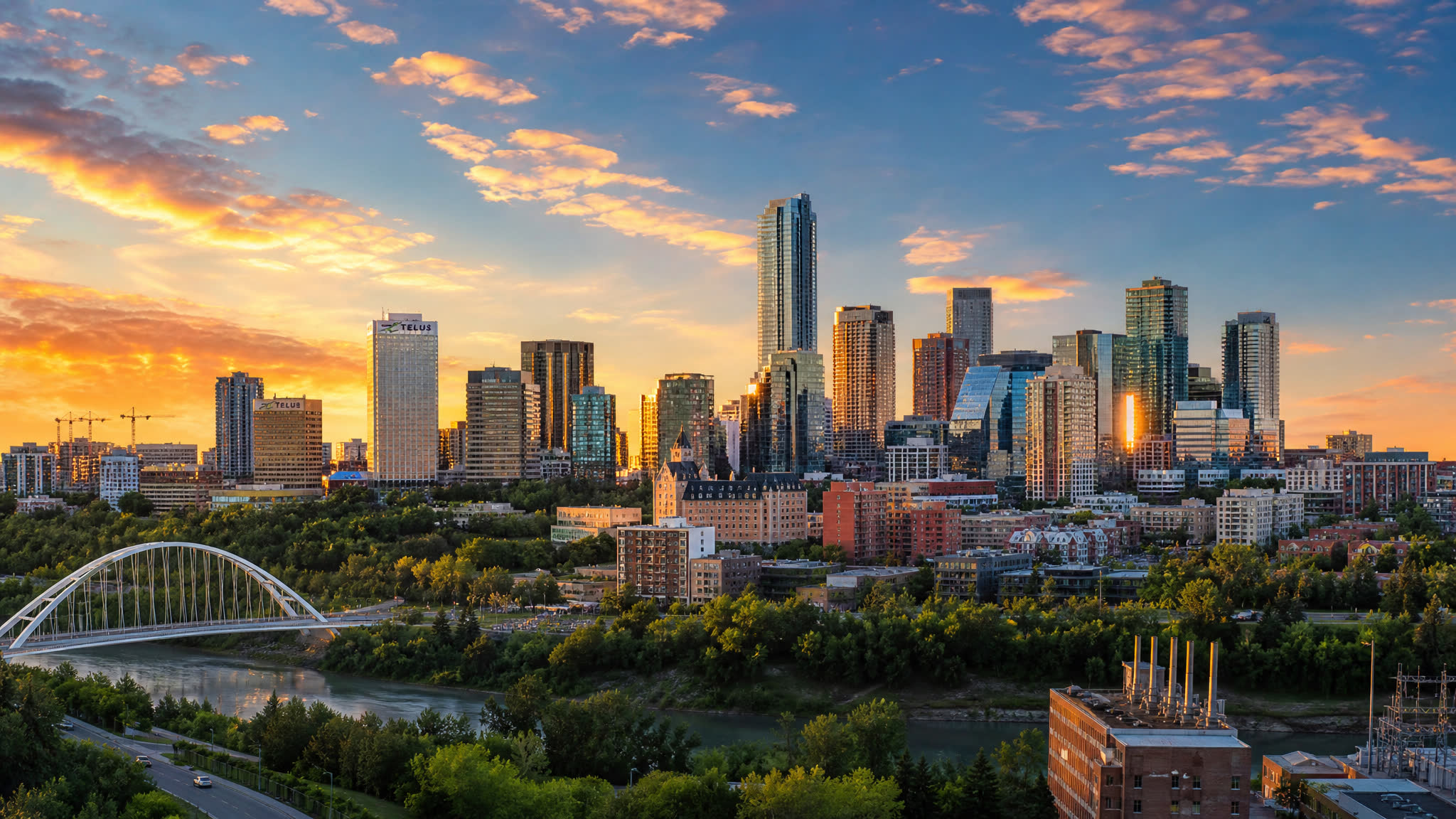 Edmonton skyline